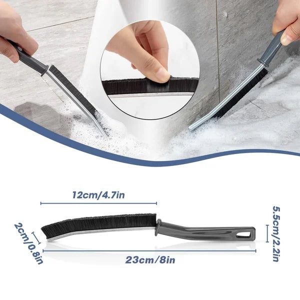 ✨ Hard-Bristled Crevice Cleaning Brush for Deep Scrubbing - YN