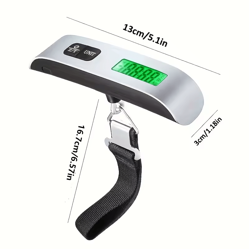 Smart Digital Luggage Scale – 50KG Max Capacity - YN