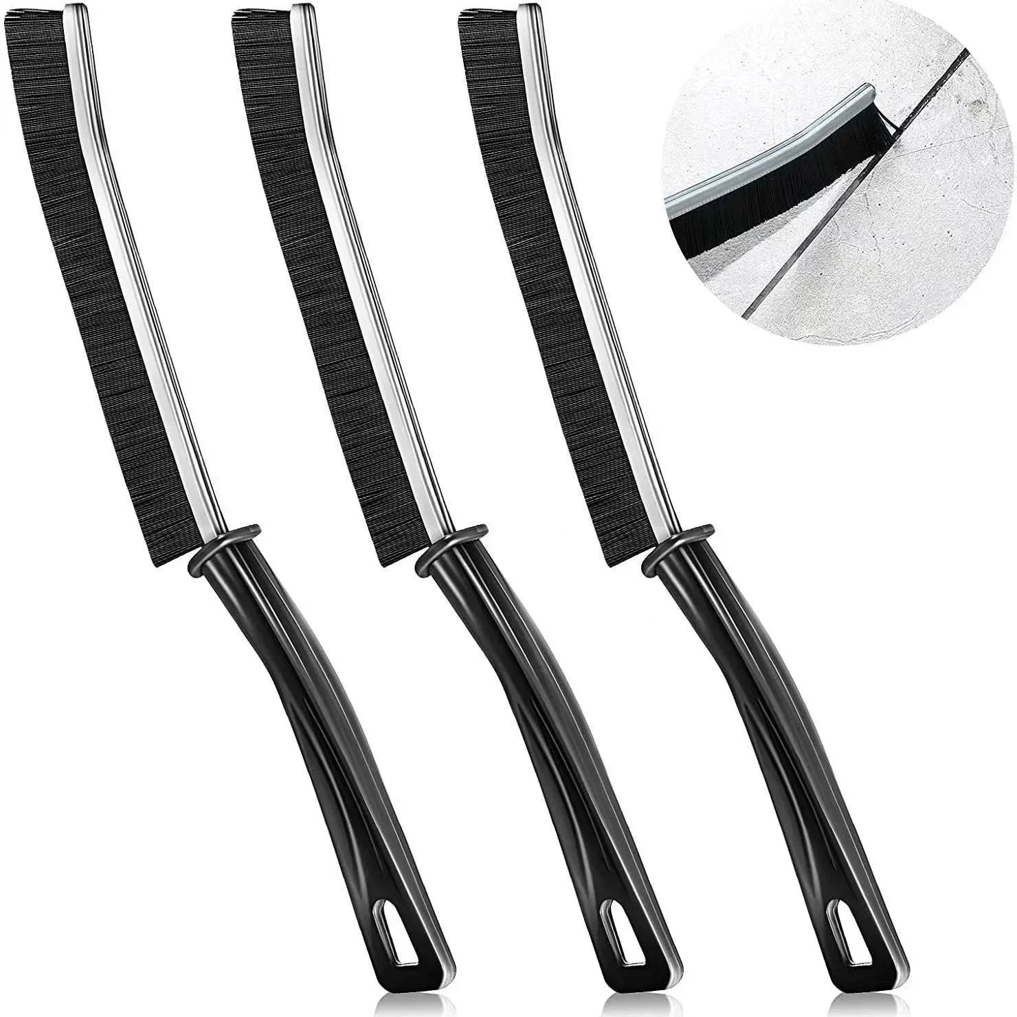 ✨ Hard-Bristled Crevice Cleaning Brush for Deep Scrubbing - YN