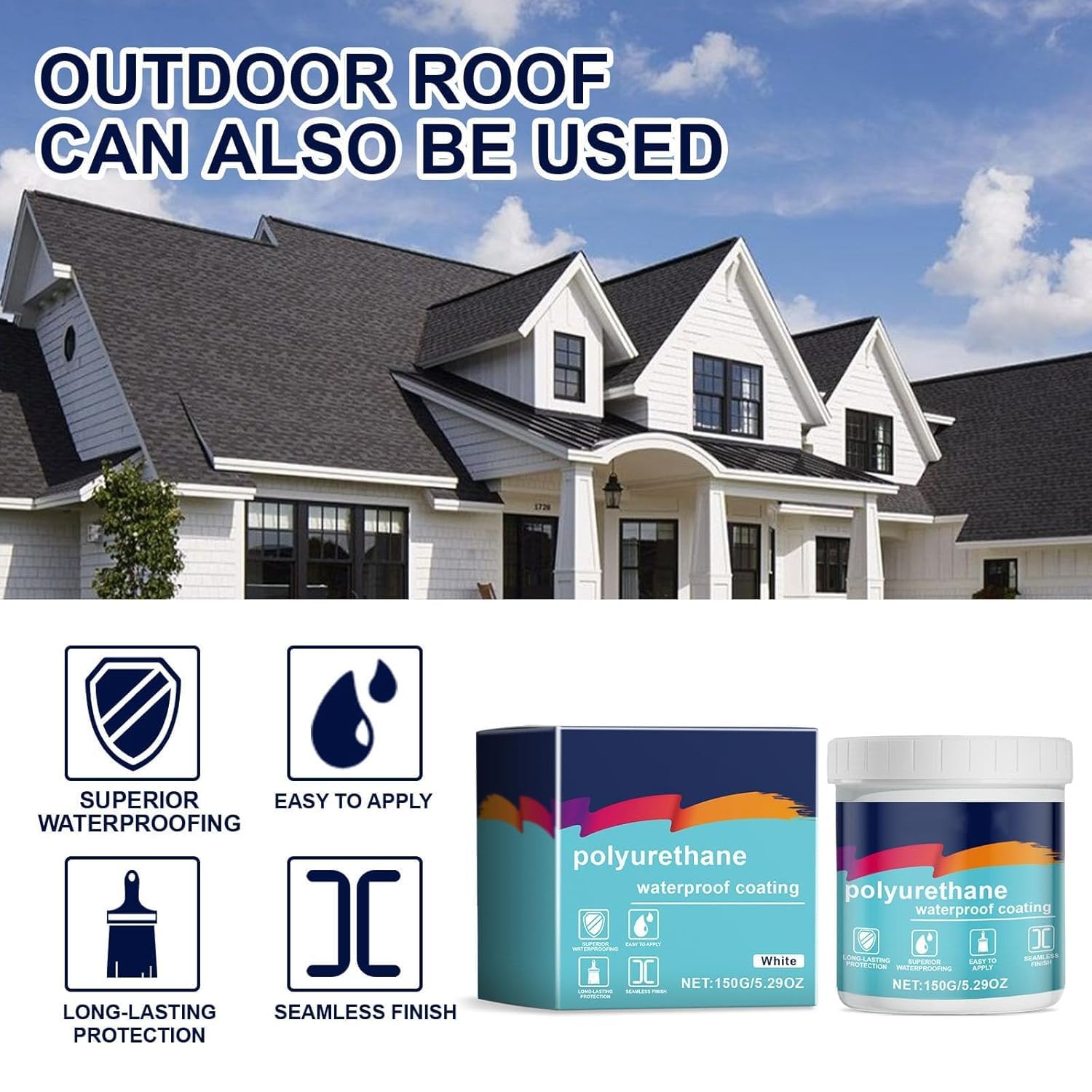 Waterproof Coating Exterior Wall Roof Leak Repair - YN