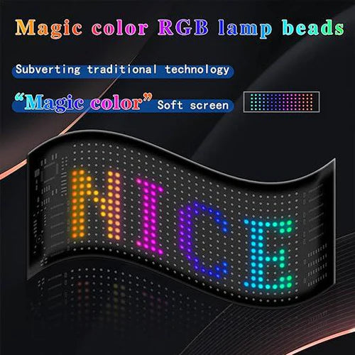 Flexible RGB LED Matrix Display Panel - YN