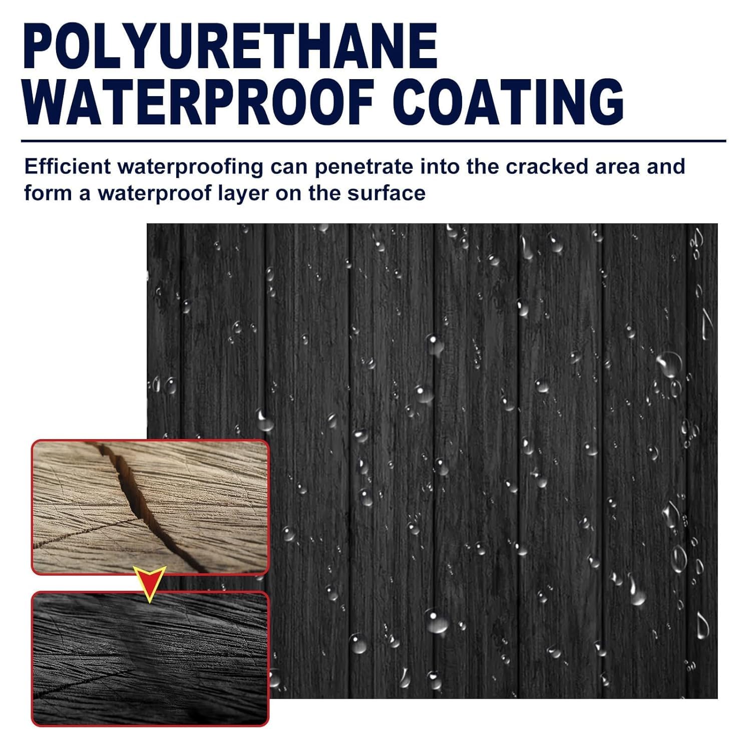 Waterproof Coating Exterior Wall Roof Leak Repair - YN