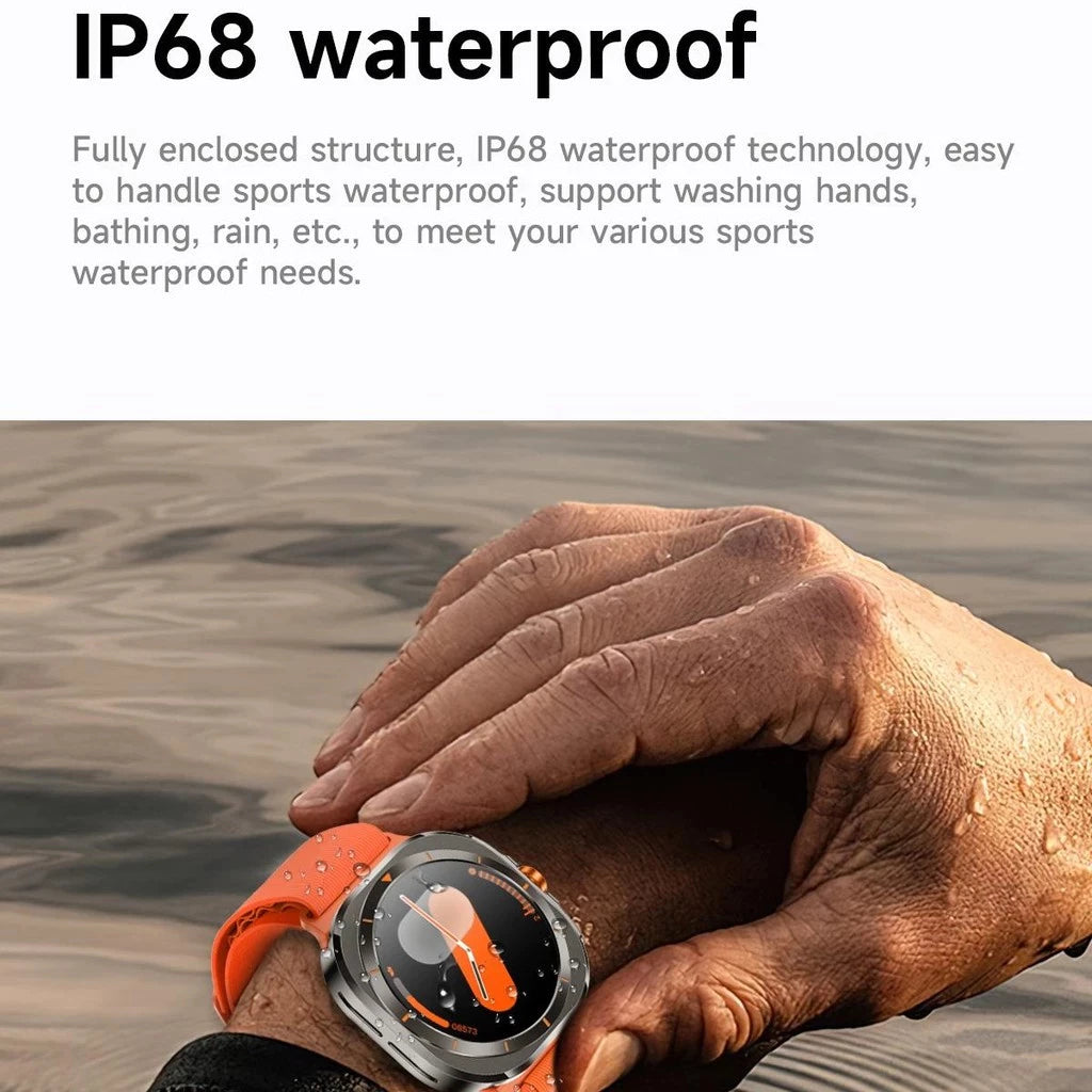 Z7 Ultra Waterproof Smartwatch – Fitness, Calls & Style in One - YN