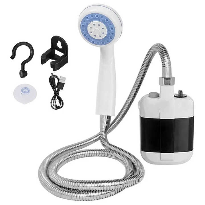 USB Rechargeable Portable Electric Shower for Outdoor Use - YN