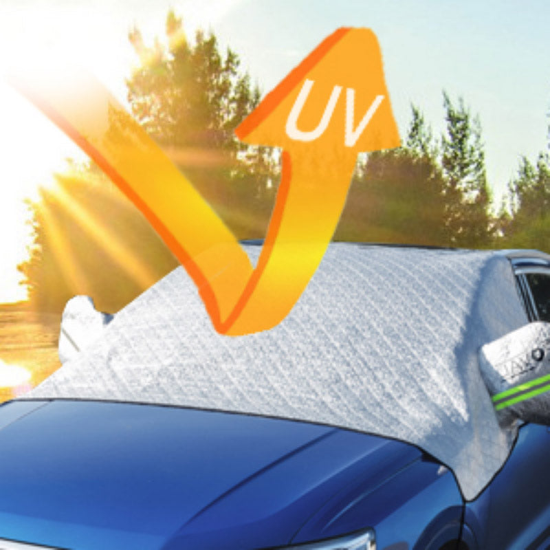Magnetic Windshield Sun & Snow Cover – All-Weather Car Protection - YN