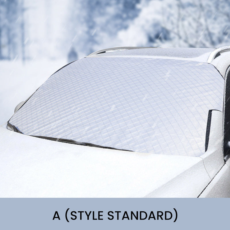 Magnetic Windshield Sun & Snow Cover – All-Weather Car Protection - YN