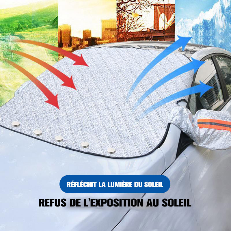 Magnetic Windshield Sun & Snow Cover – All-Weather Car Protection - YN