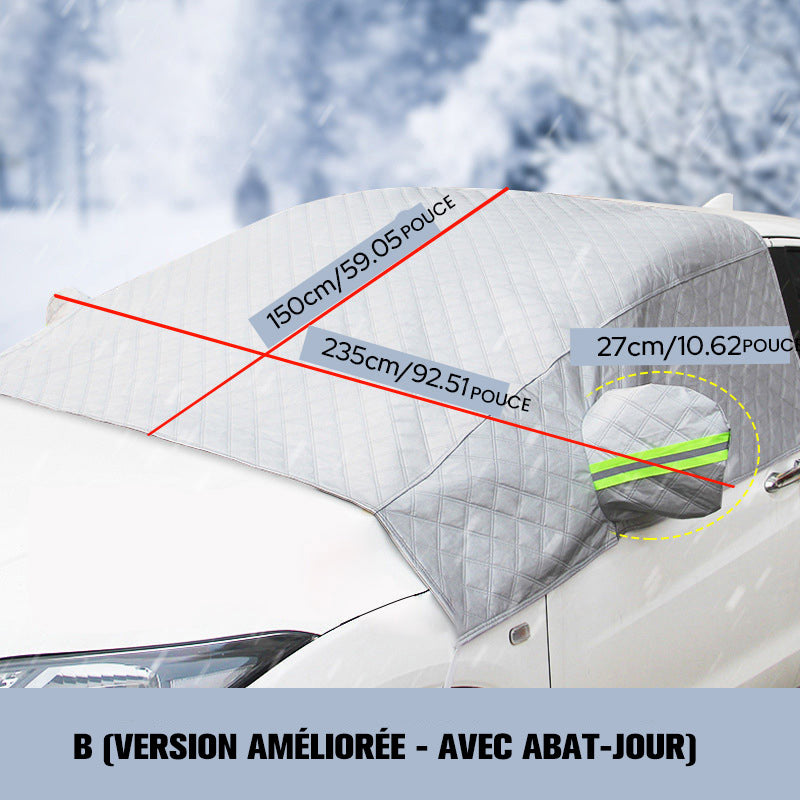 Magnetic Windshield Sun & Snow Cover – All-Weather Car Protection - YN