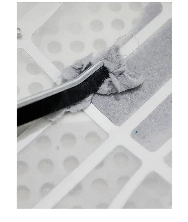 ✨ Hard-Bristled Crevice Cleaning Brush for Deep Scrubbing - YN